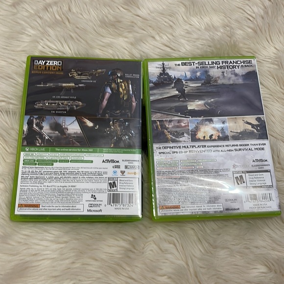 Xbox 360 Call of Duty Modern and Advanced Warfare bundle - Picture 2 of 5